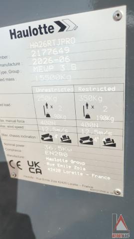 nacelle occasion HAULOTTE HA26RTJ PRO