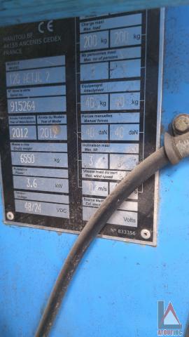nacelle occasion MANITOU 120AETJC