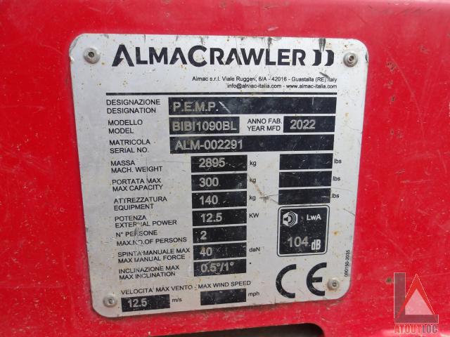nacelle occasion ALMACRAWLER BIBI1090-BL EVO
