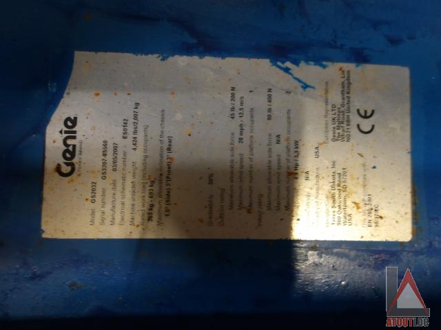 nacelle occasion GENIE GS2032