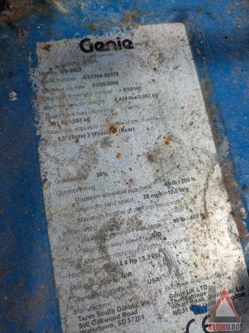 nacelle occasion GENIE GS2032