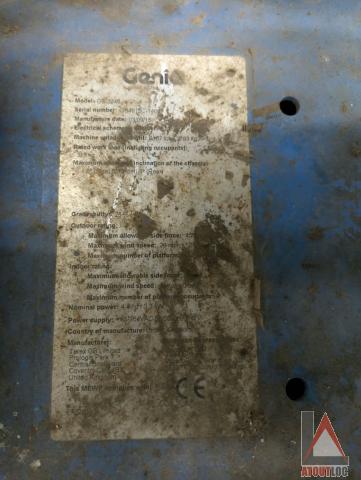 nacelle occasion GENIE GS3246