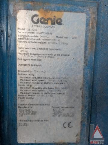 nacelle occasion GENIE GS3246