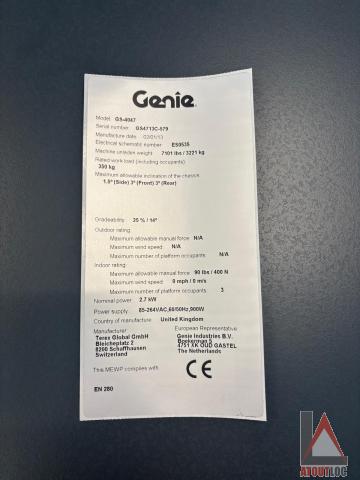 nacelle occasion GENIE GS4047