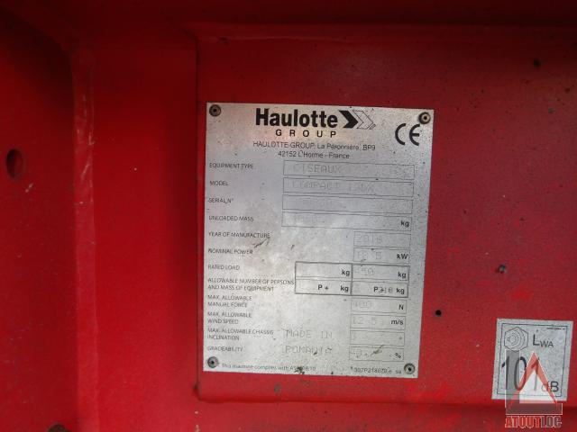 nacelle occasion HAULOTTE C12DX