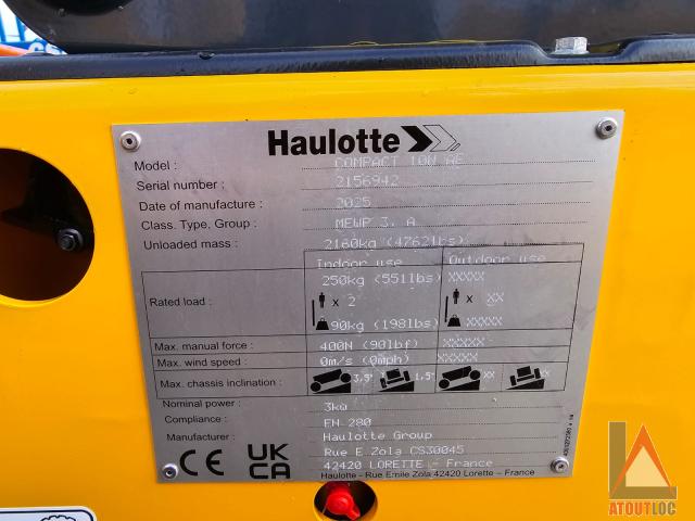 nacelle occasion HAULOTTE COMPACT 10 N AE