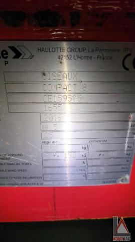 nacelle occasion HAULOTTE COMPACT 8