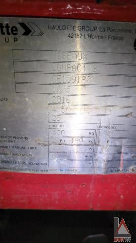 nacelle occasion HAULOTTE COMPACT 8