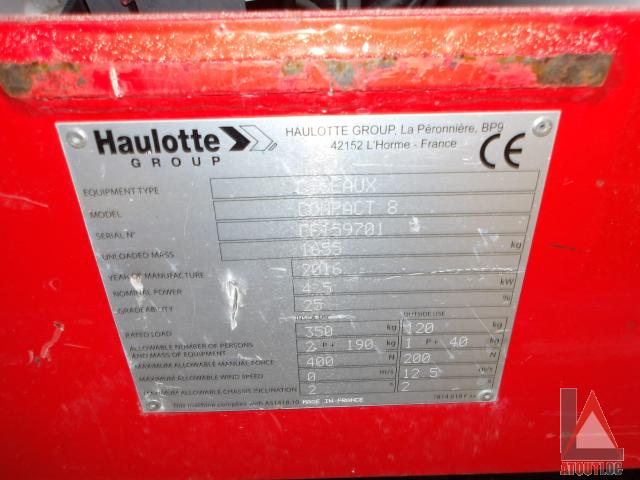nacelle occasion HAULOTTE COMPACT 8
