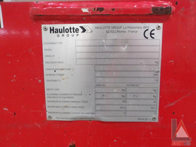 nacelle occasion HAULOTTE COMPACT 8