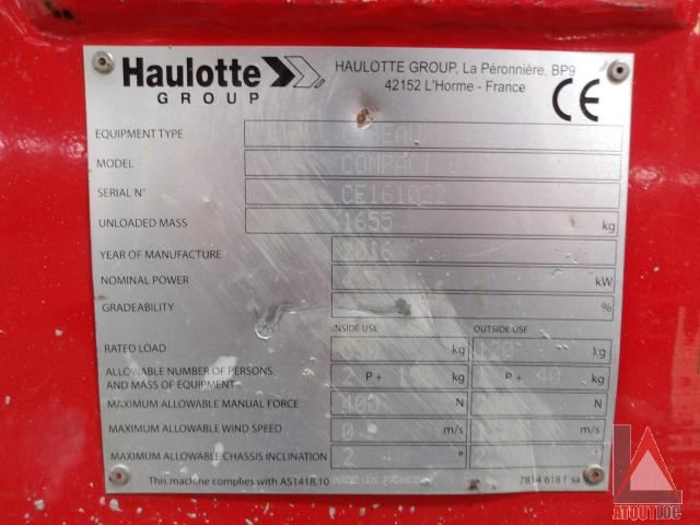 nacelle occasion HAULOTTE COMPACT 8