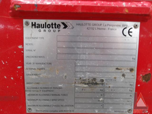 nacelle occasion HAULOTTE COMPACT 8