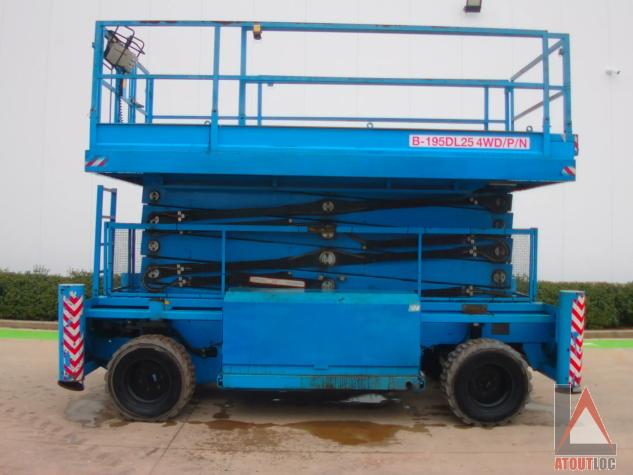 Nacelle Ciseaux HOLLANDLIFT B-195DL25 OCCASION