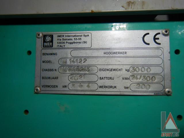 nacelle occasion IMER IM14122