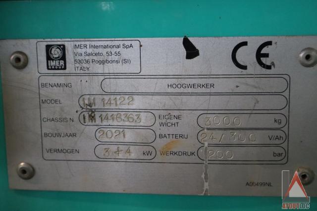 nacelle occasion IMER IM14122