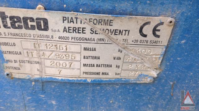 nacelle occasion ITECO IT12151