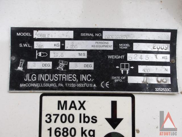 nacelle occasion JLG 4069LE