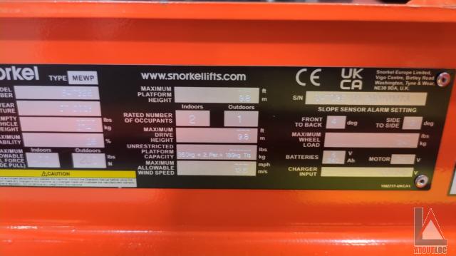 nacelle occasion SNORKEL S4732E
