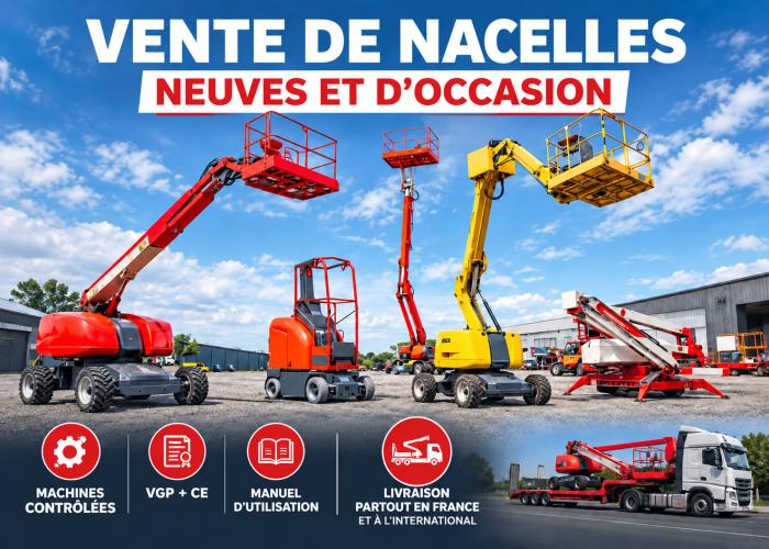 Atoutloc Vente de Nacelles occasion et neuves