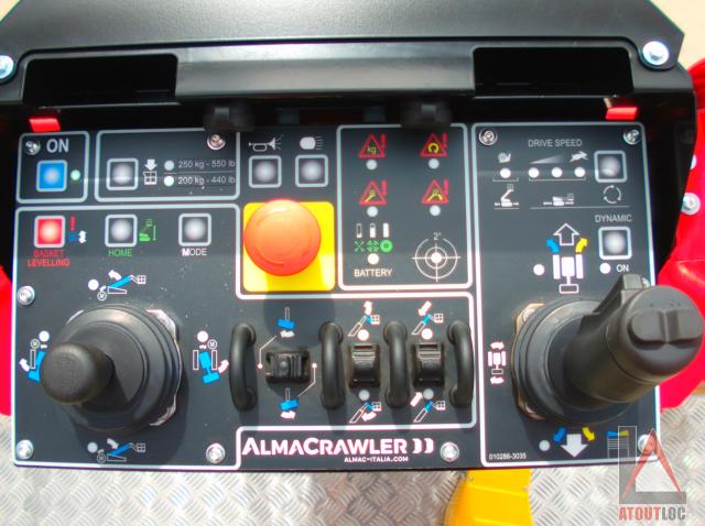 nacelle occasion ALMACCRAWLER JIBBI 1290 RT LTH nacelle occasion ALMACCRAWLER JIBBI 1290 RT LTH