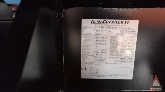 nacelle occasion ALMACRAWLER JIBBI 1290 RT EVO