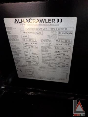 nacelle occasion ALMACRAWLER JIBBI 1290 RT EVO
