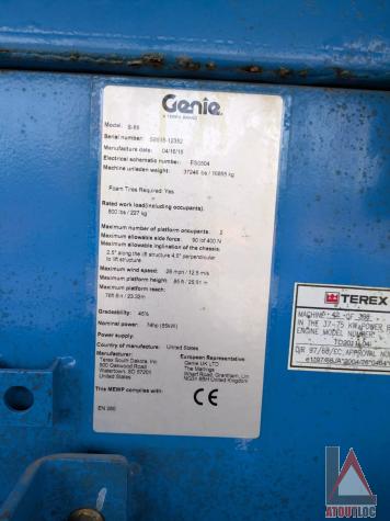 nacelle occasion GENIE S85