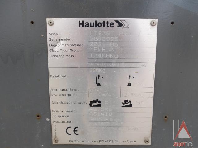 nacelle occasion HAULOTTE HT23RTJ O