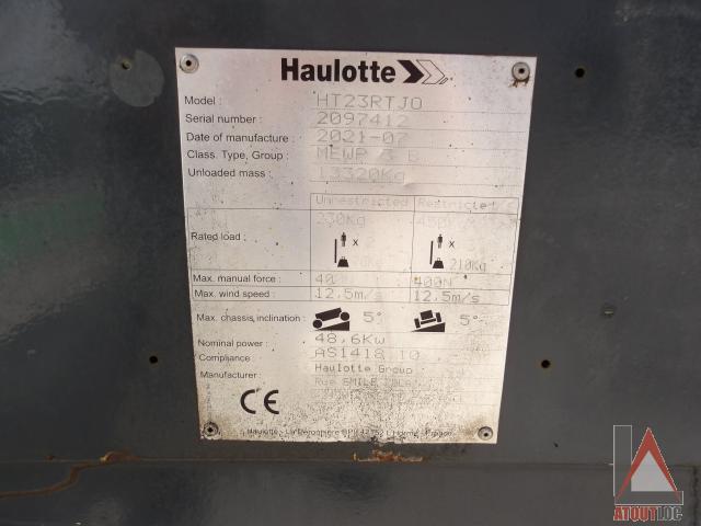 nacelle occasion HAULOTTE HT23RTJ O