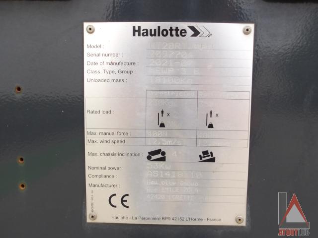 nacelle occasion HAULOTTE HT28RTJ PRO