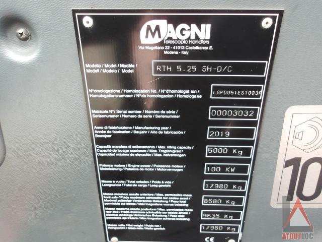 nacelle occasion MAGNI 5.25 SH
