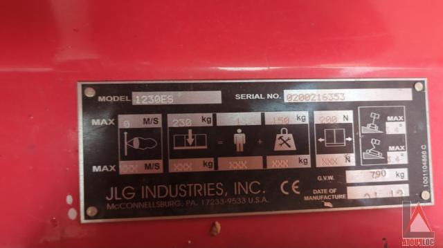 nacelle occasion JLG 1230ES